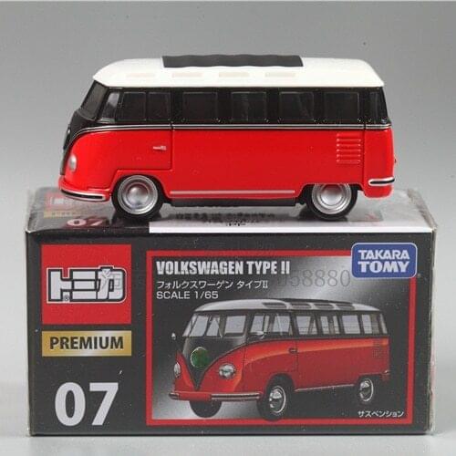 TOMY TOMICA 1/64 PREMIUM Black box TP 07 Volks wagen VW Bus Type II Treasure alloy car model