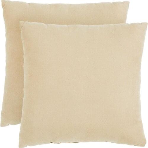 Belnido Home Kırlent İkili Kılıfı Seti Star Bej 45*45 cm