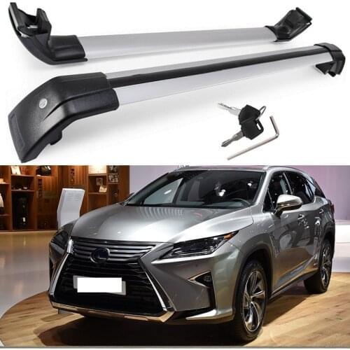 Good Quality for Lexus RX350 RX450H F sport RX350L RX450L 2016-2020 top cargo carrier luggage rack roof rack rail cross bar