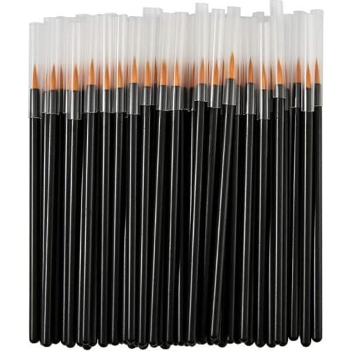 150pcs Disposable Eyeliner Brush Wand Applicator Eye Lip Liner Cosmetics Tools Eyelash Extension Beauty Makeup Brushes