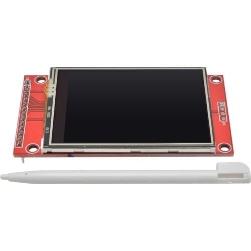 2.4 Inch TFT Touch Module 240x320 2.4" SPI TFT LCD Touch Panel Serial Port Module with PBC ILI9341 5/3.3V for Arduino