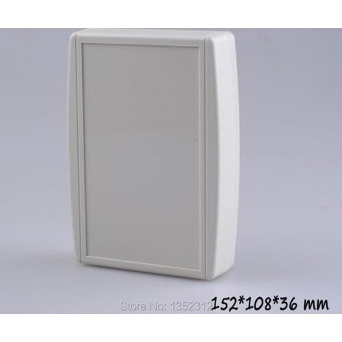 2 pcs/lot 152*108*36mm wall mout Plastic enclosure for electronic abs handhed enclosure instrument box waterproof outlet box