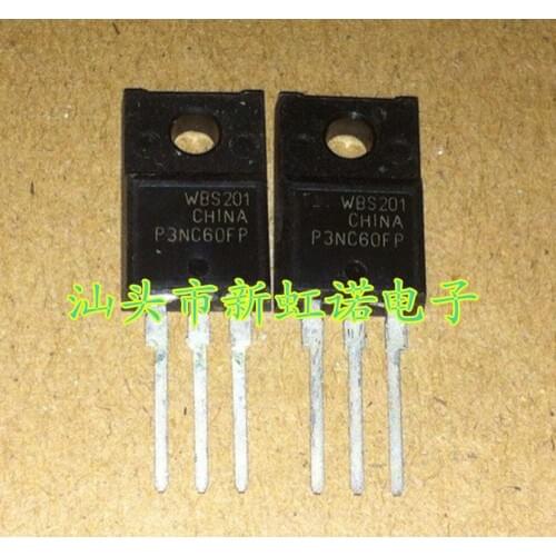 5Pcs/Lot New Original P3NC60FP Integrated circuit Triode In Stock