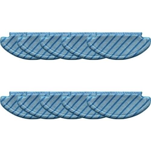 Promotion!10Pcs Mop Cloths Cleaning Pads for Ecovacs Deebot Ozmo T8 AIVI Vacuum Cleaner Accessories