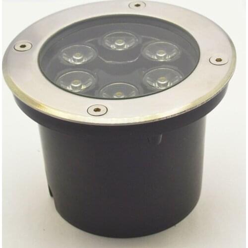 Free Shipping 6w Led Underground Light, Light Garden Outdoor Lighting Warm White/white/red/gree/blue/rgb Ip68 Ac85~265v 12v 24v