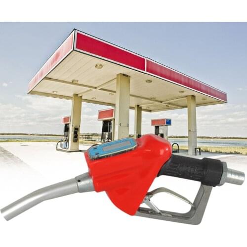 Electronic Metering Fuel Gun Electronic Digital Diesel Gun 1 Inch Turbine Metering Gun Gasoline Diesel Oil Gun