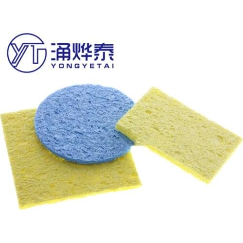 YYT 5PCS Soldering iron sponge,high temperature resistant thickened compression type solder removal tin,electric soldering iron
