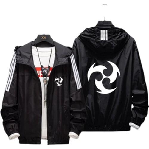 New Genshin Impact Anime Peripheral God Eye Clothes Cosplay Fashion Spring Summer Casual Sun Protection Jacket