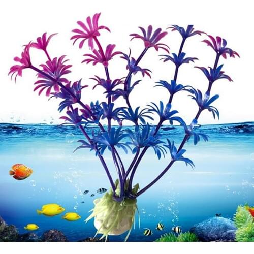 Fake Water Grasses Artificial Aquatic Plant Realistic Artificial Underwater Plant Fish Tank Decor