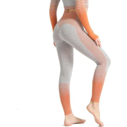 Sport Woman High-elastic Sweatpants Sport Legging Gym Pants Women Leggins Yoga Push Up Yoga Pants Seamless Leggings