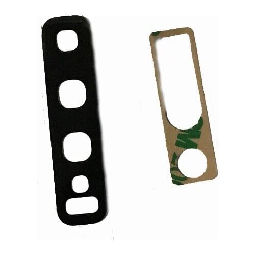20Pcs Back Rear Camera Glass Lens Cover with Sticker Tape Adhesive For Samsung Galaxy S5 S6 S7 Edge S8 S9 S10 Note 8 9 10 Plus
