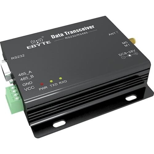 SX1278 Lora433Mhz 37dBm 20Km Range 0.3k~19.2kbps E32-DTU(433L37) RS232 RS485 Wireless Lora Modem