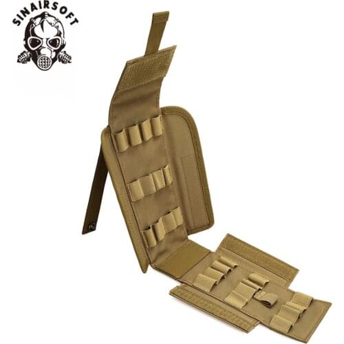 Tactical Waterproof Anti-corrosion 12G Bullets Package Hunting Shells Package CS Field Portable Outdoor 25-Hole Bullet Bags