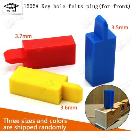 Piano tuning tool for The Palace tune and repair 1505A key hole plug (for front hole) key hole tweed plug