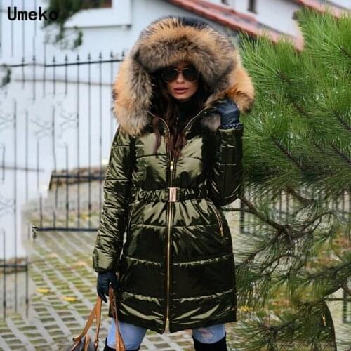 Женские парки с капюшоном Umeko China At AliExpress