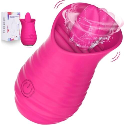 Vibrators for Women Clitoris Massager 10 Modes Powerful Tongue Licking G Spot Clitoral Nipple Stimulator Clit Adult Sex Toys