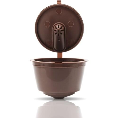 1Pc Professional Refillable Coffee Filter 4X5.4cm 12g Sweet Taste Reusable Coffee Capsule Plastic PP Basket dolce gusto