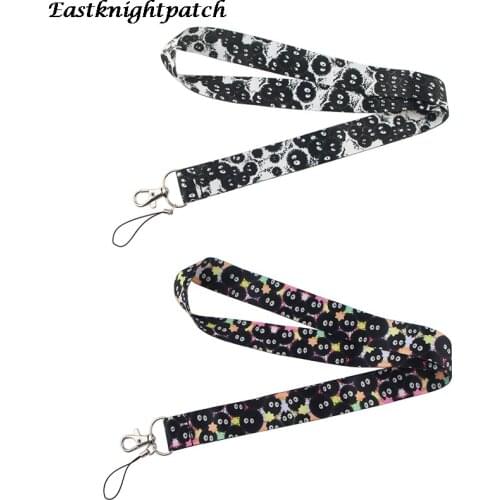 12pcs/lot E2949 Fashion Cartoon Necklack Lanyard Key Gym Strap Multifunction Mobile Phone Decoration