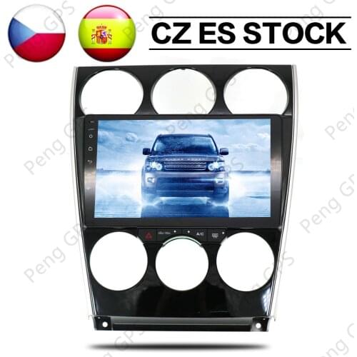 9 inch Car GPS Navigation Android 7.0 System Auto Radio Multimedia Player Auto Stereo For Mazda 6 2002 03 04 -2008 No DVD Player
