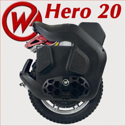 Begode Hero 20 Unicycle Hero20 Off-road Gotway 2800W Electric Unicycle 100V 1800Wh GW Balance Monowheel