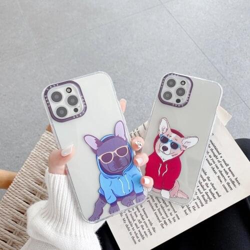 Fundas de teléfono con dibujos de gato y perro para Fro vivo Y50 Y9s Y7s V19 V17 Y51 s7 V20 V20SE Y11 Y20 Y20i TPU phone cases