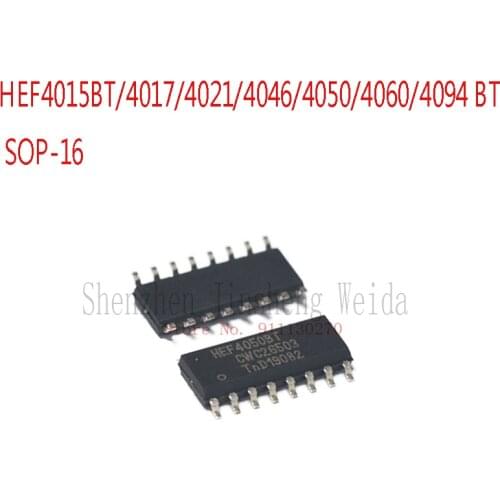 HEF4015BT/4017/4021/4046/4050/4060/4094/4051/4052/4053/4040 BT SOP-16 In Stock new and original