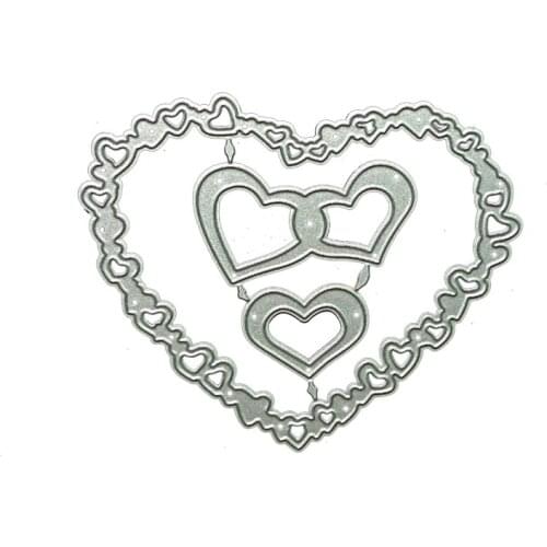 Metal Cutting Dies For Scrapbooking Love Stencils DIY Album Cards Decoration Embossing Folder Die Cuts New