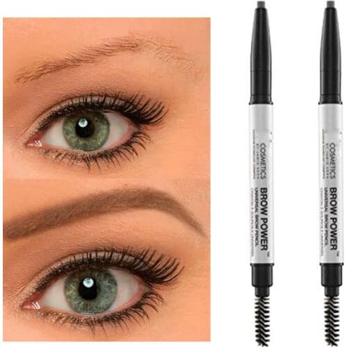IT Cosmetics Brow Power Eyebrow Pencil Universal Taupe Long Lasting Eyebrow Powder Pencil With Brush Brown Waterproof Eye Makeup