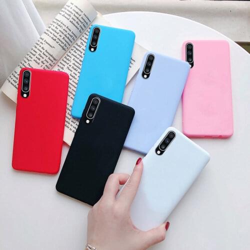 Soft Matte TPU Silicone Phone Case For Samsung Galaxy A50 A50s A30s Case On Samsung SM A505F A507F A307F A 50 50s 30s Cover Case