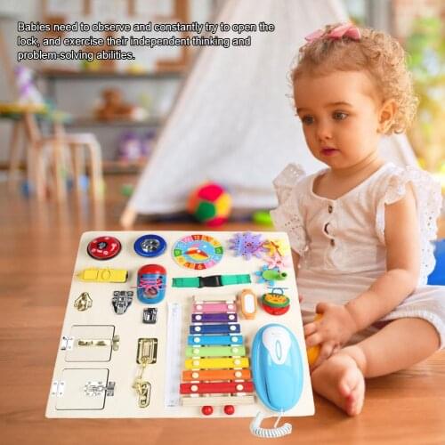 Childrens Montessori Teaching Aids Early Education Educational Puzzle Unlocking Shoelaces Zipper Toys Baby Montessori