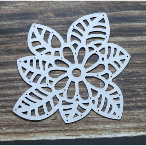 2021 New Arrivals Hollow Flower Leaf Frame Metal Cutting Dies Scrapbooking For Paper Making Embossing Card Stencil