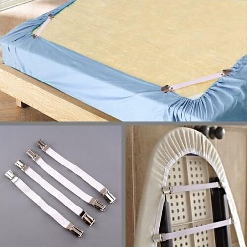 4PCs Ironing Board Cover Clip Fasteners Bed Sheet Grips Tablecloths Holder Buckle Cushion Folder Sofa Clip Furniture Accessories