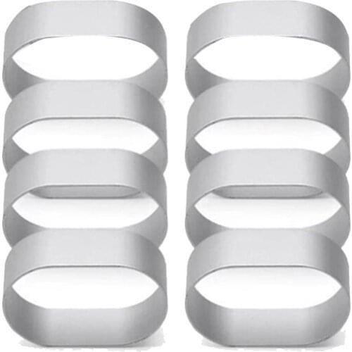 8Pcs/Lot French Cake Baking Ring Mini Mousse Bread Dessert Decorationing Mold DIY Cakes Pastry Mould Baking Accessories-ABUX