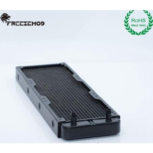 FREEZEMOD water cooling aluminum radiator medical printing laser beauty pagoda inlet/outlet ROHS certification. SR-L360F10
