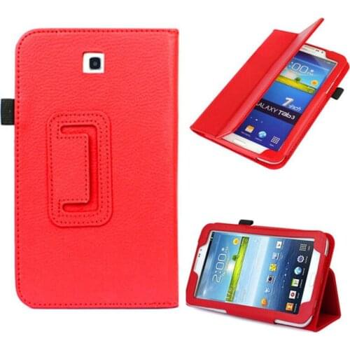 Folio Coque for Samsung Galaxy Tab 3 7.0 SM-T210 T211 P3200 Case Magnetic Smart PU Auto-Sleep for Samsung Tab 3 P3200 Stand Case