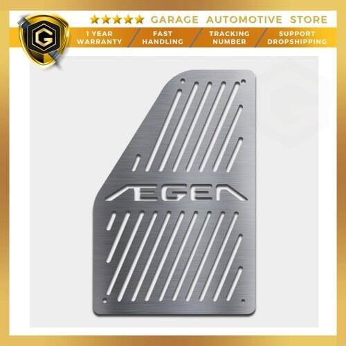 For Fiat Egea Stainless Steel Chrome Foot Rest Pedal-2015-2019