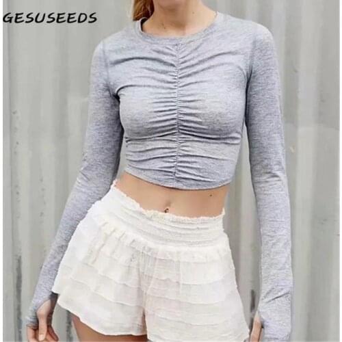 Gesuseeds Women's Ruffle Shirts