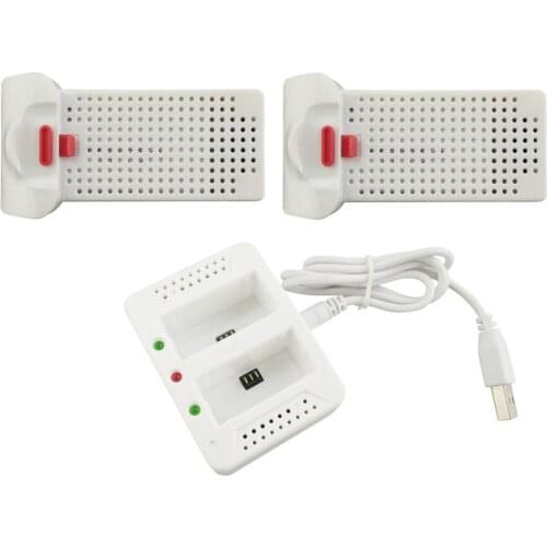 2PCS 3.7V 1000mAh lithium battery with 2 in 1 charger for SYMA X25PRO rc quadcopter spare parts