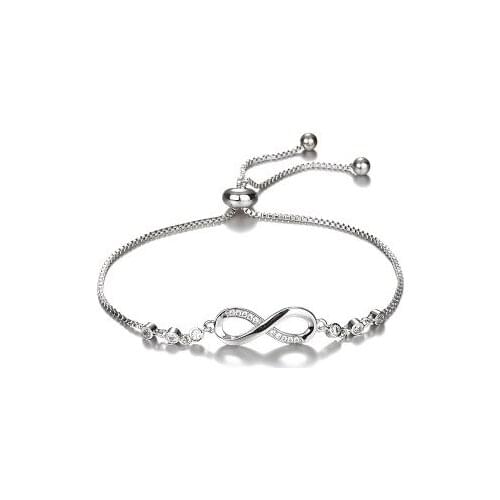 Trendy New 8 Shape Geometric Adjustable Charm Bracelets Bangles For Women