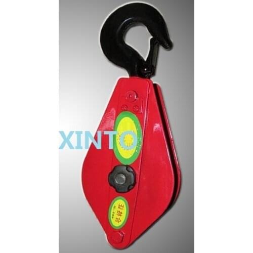 1T--2T Lifting snatch pulley block,skid wheel chain hoist chain block crane lifting sling material handling rigging hardware