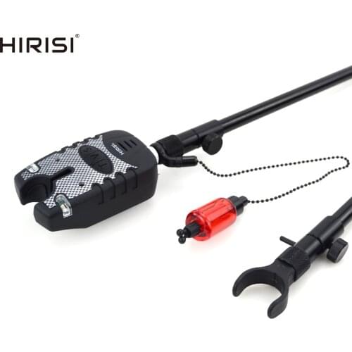 Carp Fishing Bite Alarm Set with Bank Sticks, Fishing Alarm Swinger, Fishing Rod Rest
