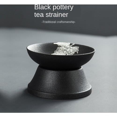 Pottery Tea Strainer Ceramic Tea Filter Strainer Maker Tea Filter Tea Strainer Tea Ceremony Accessories Tea Ceremony Strainer