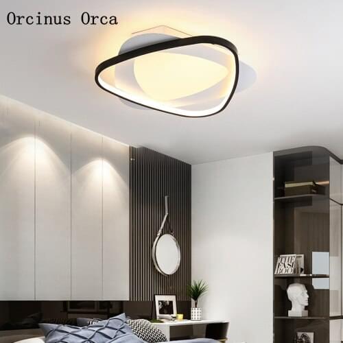 Nordic modern compact LED geometric ceiling lamp living room dining room bedroom new post-modern personality ceiling lamp