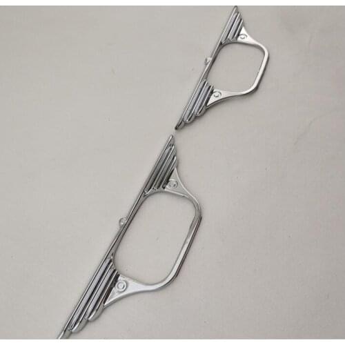 Styling Side lamp Cover Blinker Light Frame Panel Overlay 2002-2006 FOR Toyota probox succeed sidelights frame side bezels