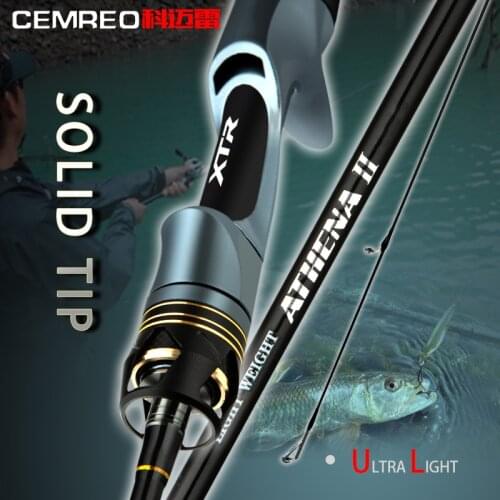 CEMREO 2021 New Design Fishing Rod UL/L Action 2 Sections 135/150/168cm Lure 2-7g Fishing Tackle Pesca