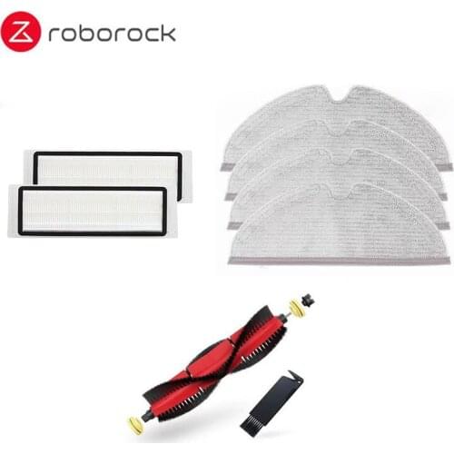 Xiaomi roborock S5 Max S50 S55 S6 S6 pure vacuum cleaner parts Washable HEPA Filter Main Brush Mop replacement accessories