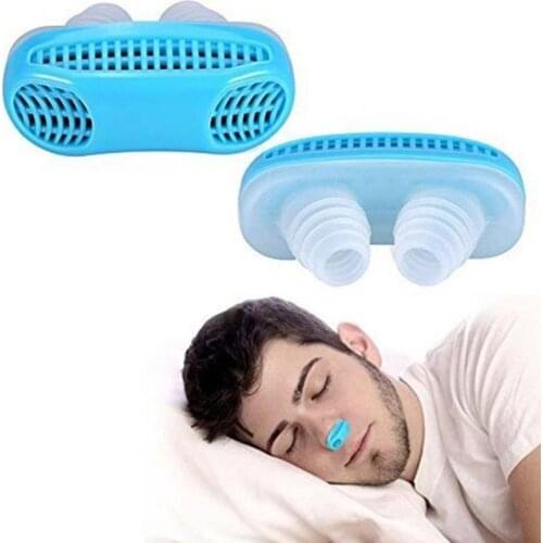 Sleeping Anti Schnarchen Nase Clip Silicone Magnetic Antisnoring Apnea Nose Device Snoring Breathing Anti Clips Clip Stop S S7U3