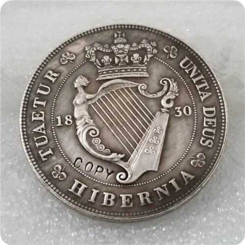 1830 UK Crown George IV Welsh Coin Silver COPY