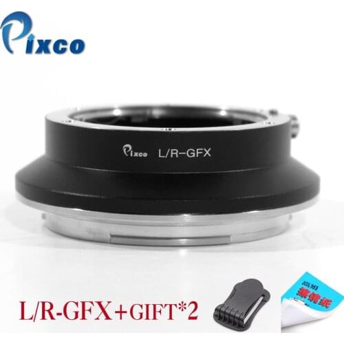 Pixco L/R-GFX Lens Adapter Suit for Leica R Mount Lens to Suit for Fuji G-Mount GFX Mirrorless Digital Camera such as GFX 50S