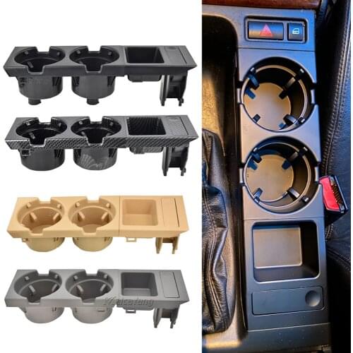 Car Center Console Storage Tray Box Coin Cup Drink Holders For 1999-2006 BMW E46 3 Series 323i 318I 51168217953